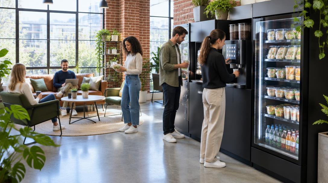 Office & Workspace — Gen V smart vending on site