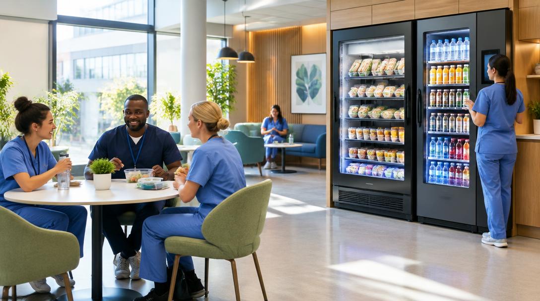 Public Sector — Gen V smart vending on site